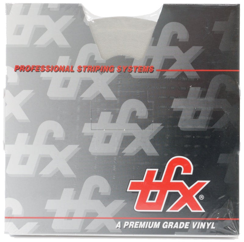 UNIVERSAL يونيفرسال TFX 0004061 - تخصيص أوتوماتيكي بخطين مخططين - 4/16" × 150' (1/8" شريط، 1/16" فجوة، ثم 1/16" شريط) - 061-أسود - Image 1